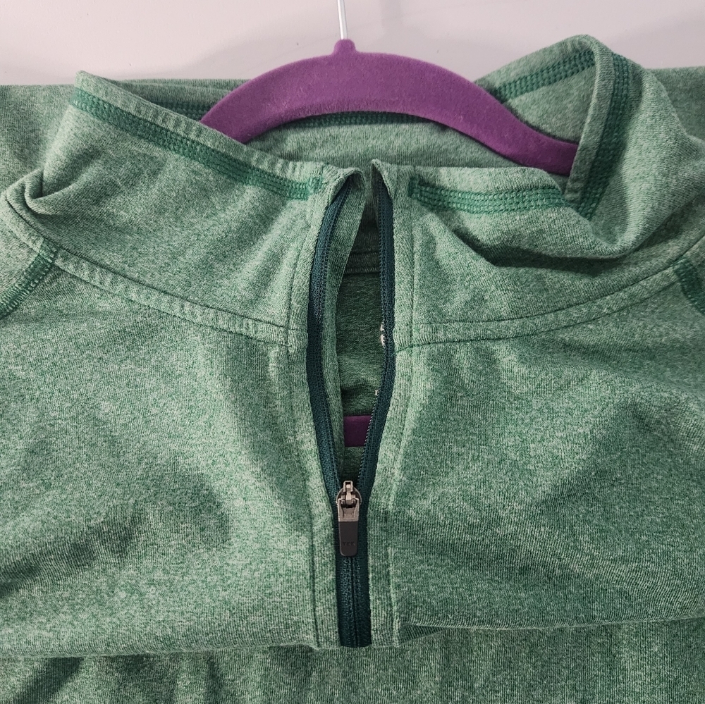 Mens REI Green Quarter-Zip Pullover, Size XXL - Picture 8 of 8